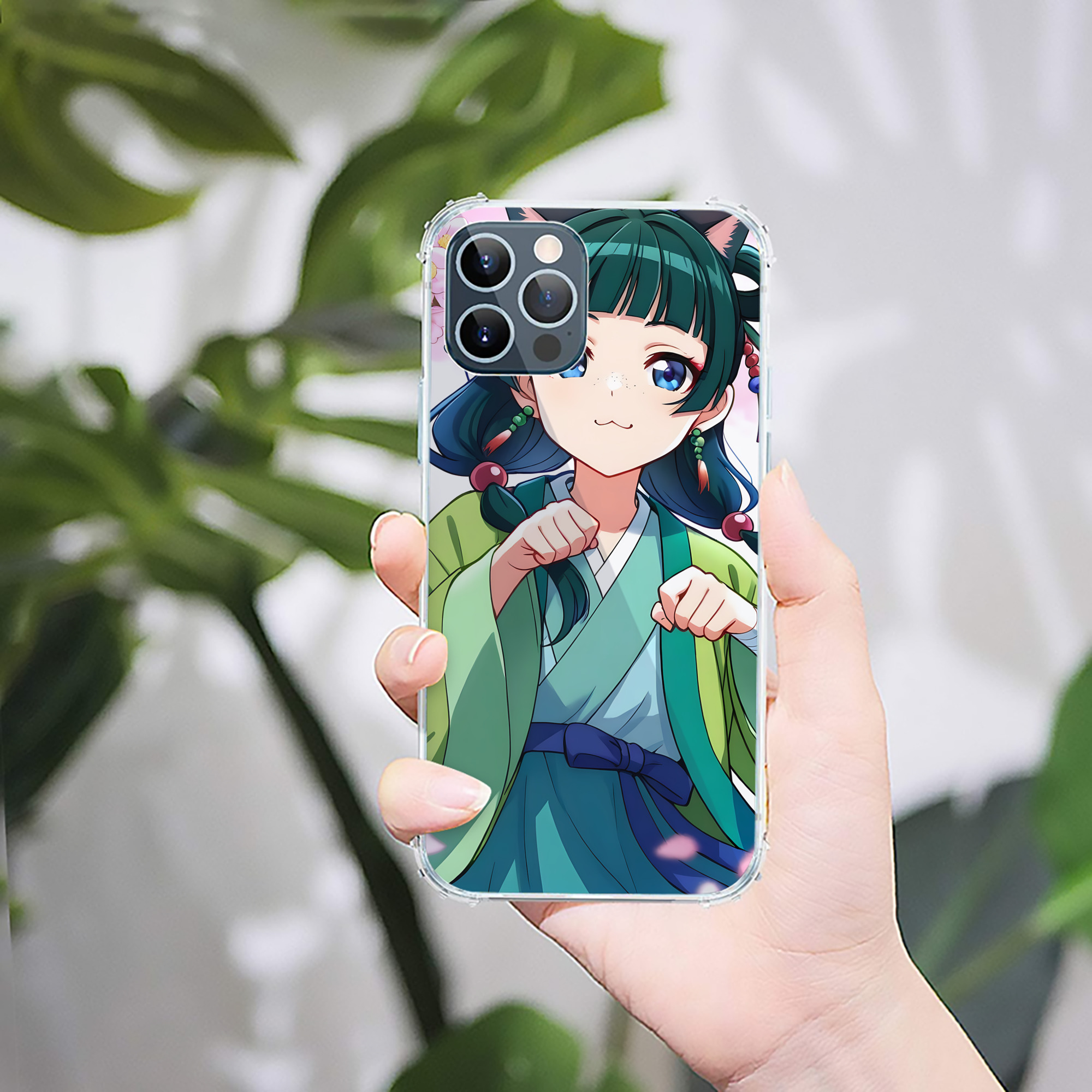 （画像用） 薬屋のひとりごと The Apothecary Diaries 【iPhone 12シリーズ対応】透明スマホケース（クリアソフトケース）